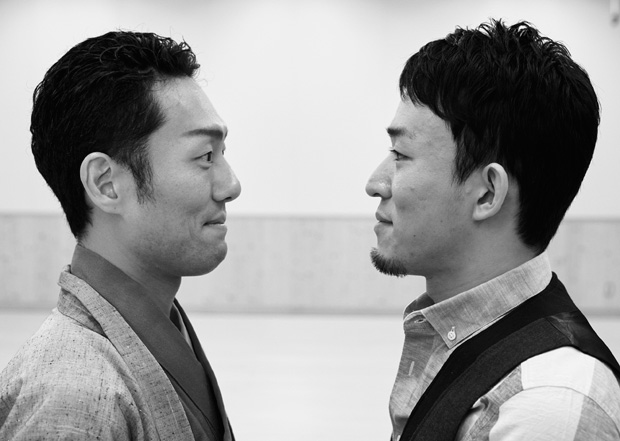 中村勘九郎(左)とファンキー加藤(右)が隈取りをしてそっくりだったら…