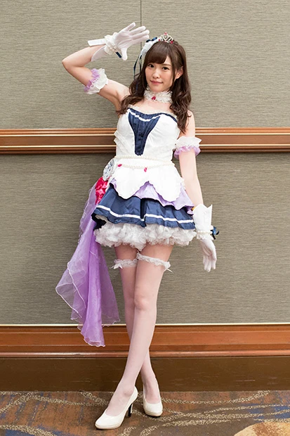 コスプレイヤー名：橋本ありな コスチュームの作品名：アイドル●スターシンデレラガールズ キャラクター名：島村●月Ｔｗｉｔｔｅｒアカウント：@arinahashimoto1