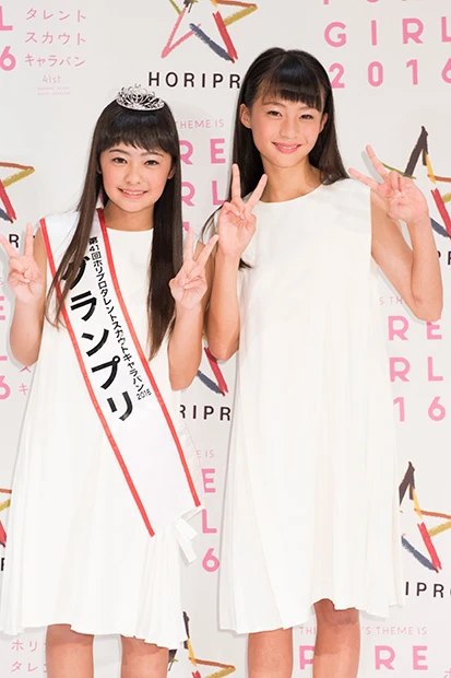 グランプリの柳田さんと審査員特別賞に選ばれた三浦さん