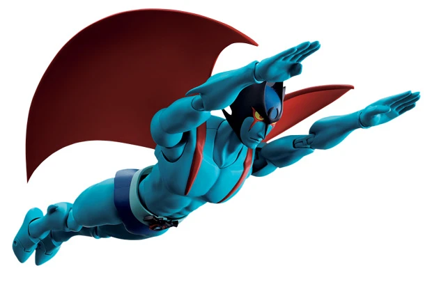 デビルビーム、デビルカッターをはじめとする必殺技だけでなく、飛行形態もOK!