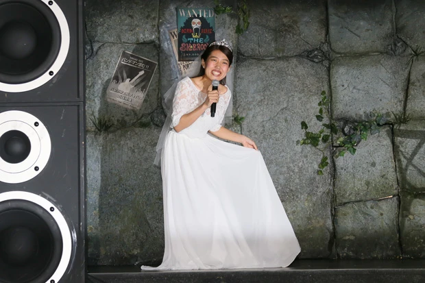 結婚を発表したタレント・横澤夏子がサプライズ登壇