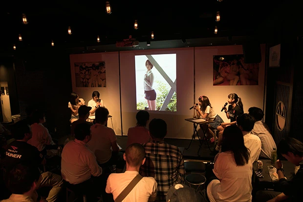 倉持の独特な(?)グラビア感が披露され、青山、菜乃花ドン引き!