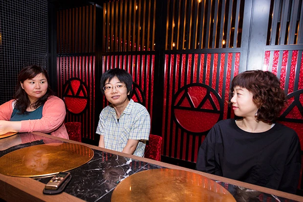 閉幕後、三人に話を聞いてみると、三者三様、クセが強い~