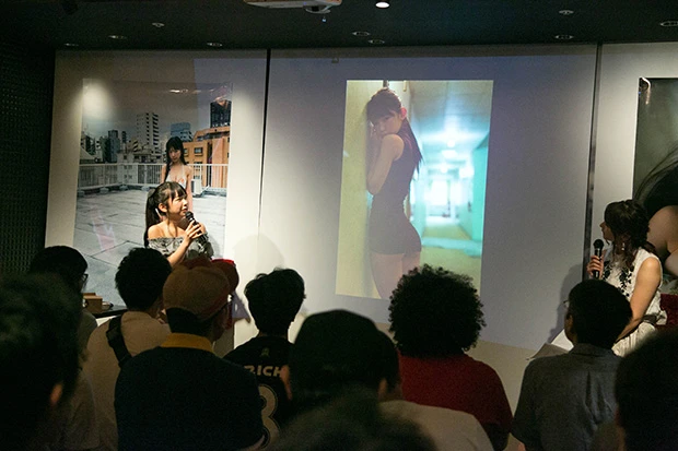 胸に注目されがちな長澤だが、腰からお尻のラインが綺麗と中村は絶賛