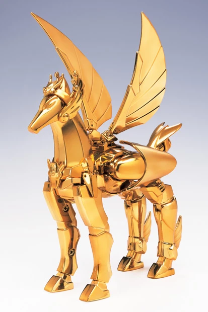 原作どおり、聖衣は取り外しペガサス形態にすることも可能だ