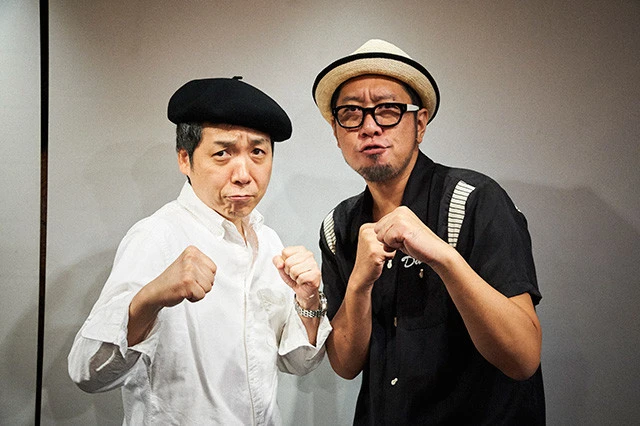 M-1に初挑戦するコンビ「漫画家」の森田まさのり先生(左)、長田悠幸先生(右)