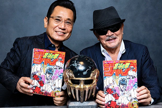 『北斗の拳』生誕３５周年を記念し、原哲夫（左）と武論尊のレア対談！