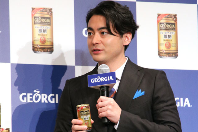 缶コーヒー ジョージアの顔 山田孝之 ジョージアは 日本の一部を作っている方々を支える存在 エンタメ ニュース 週プレnews 週刊プレイボーイのニュースサイト