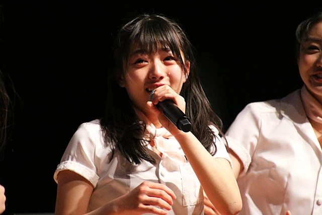 『太鼓の達人』戦を前に「まだ勝てていない」と悔し泣きするＳＵＮ ＣＯＬＯＲ'Ｓのみょん。『太鼓の達人』では勝利し、再び泣いた