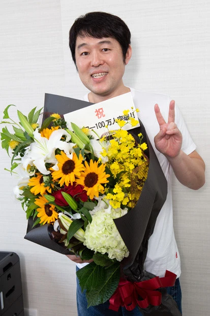 つぶやきシロー、祝・フォロワー１００万人突破！「今の僕の露出で１００万はびっくり」