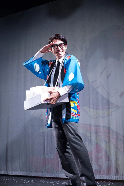 前説や合間の休憩時間などを盛り上げてくれるガリ佐藤