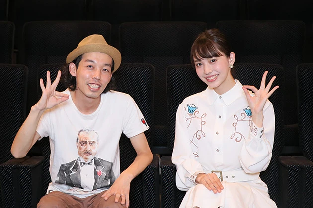 『カメラを止めるな！』監督が放つ話題の最新作『イソップの思うツボ』公開記念対談　上田慎一郎（監督）×井桁弘恵（ヒロイン）