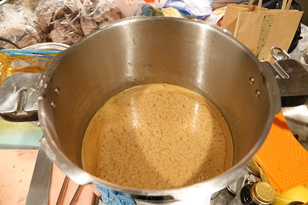 さらに、羊のなんかすごいスープ