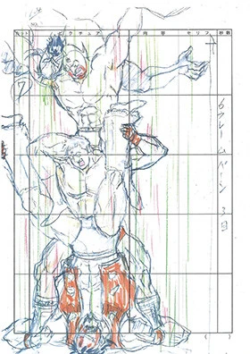 ストップムービーの絵コンテ