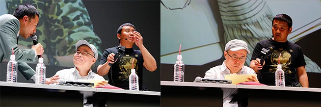 ナイツ・塙さんのアシュラマンのオーダーを笑顔で拒否しつつ、筆が乗り始めるとガラッと表情が変わる中井先生