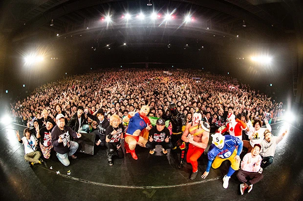 ２月９日はあいにくの雪だったが、豊洲ＰＩＴには３０００人超のファンが詰めかけた！