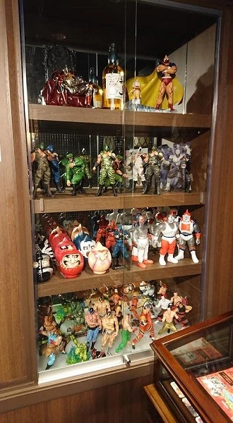 各メーカーのフィギュアがそろい踏み