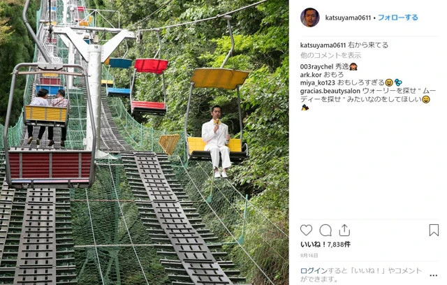 ロケ仕事のついでに撮っているわけではなく、このインスタ写真を撮るためだけに高尾山や鎌倉まで足を運ぶという。「自分自身が一番おもしろがってやってるから、続けられてる」