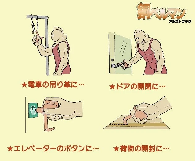 エレベーターのボタンを押すときは、頭を使いましょう