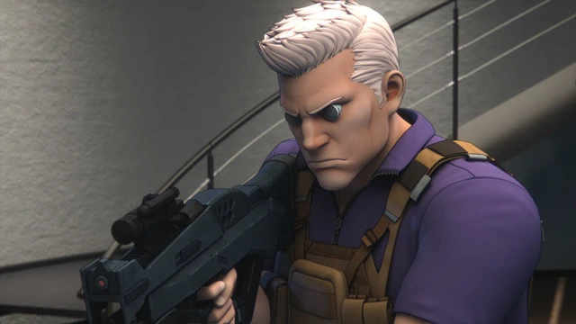 草薙素子の長年の相棒として今作でも活躍する元レンジャー部隊のバトー