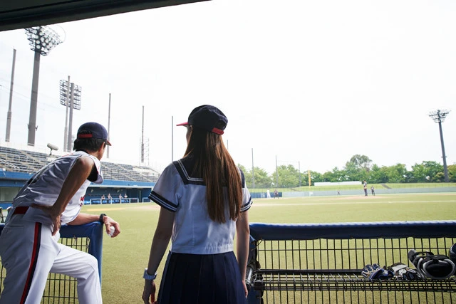 畑中さんこだわりの、誰もいない球場