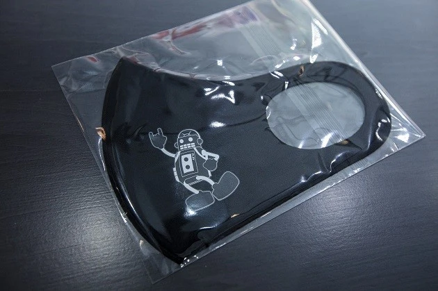 ステカセキングがあしらわれた特製オリジナルマスク