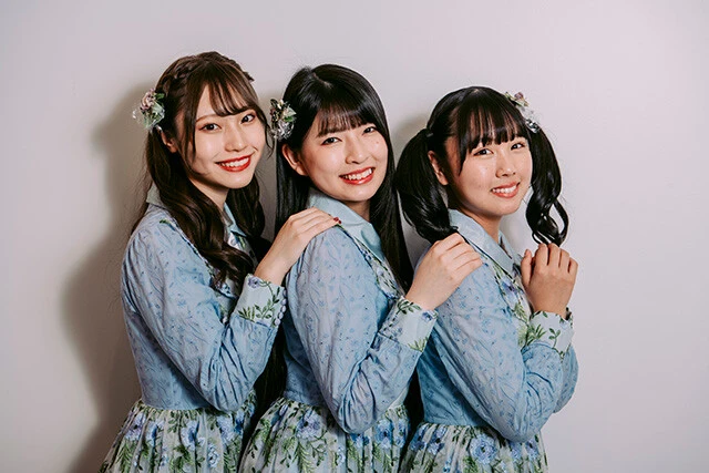 NGT48の川越紗彩、三村妃乃、古館葵
