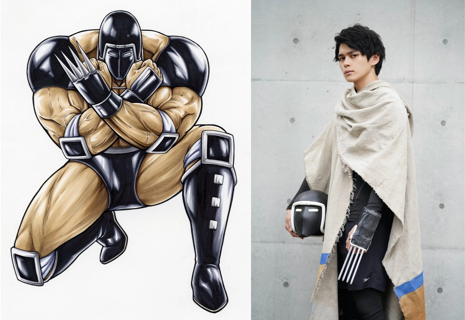 １０月より放送開始のドラマ『キン肉マン　THE LOST LEGEND』にウォーズマン役で登場する主演の眞栄田郷敦