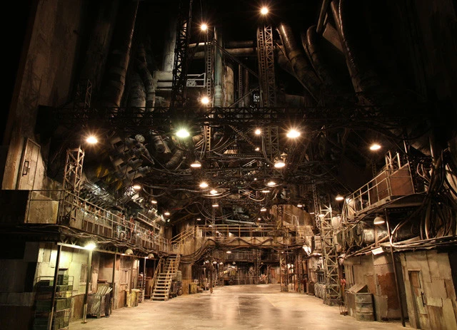 制作に半年近くかかったというセット「バルブ村」