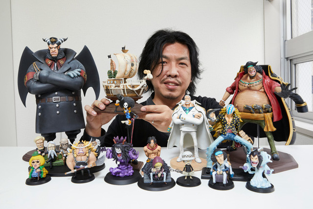 趣味で作った ｏｎｅ ｐｉｅｃｅ フィギュアをｊｃに投稿したら 尾田先生に大絶賛され本当にプロになっちゃった男 原型師 衣笠哲史 ニフティニュース