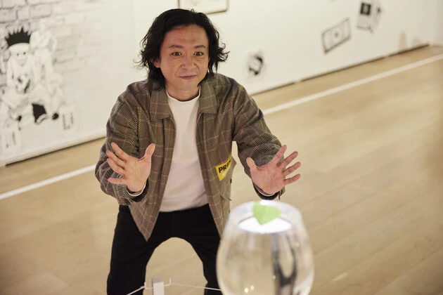 「ちなみに僕は短気で大雑把なので、ヒソカ流の診断でいくと放出系なのかな。でも漫才の喋りで放出してるのかもしれないですね(笑)」