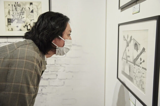 「このゴンがナニカによって治る瞬間のシーンも凄すぎる。この緻密な絵の上に大胆に『ズンン』という擬音が乗っている。これは生で見ないと分からない迫力です」