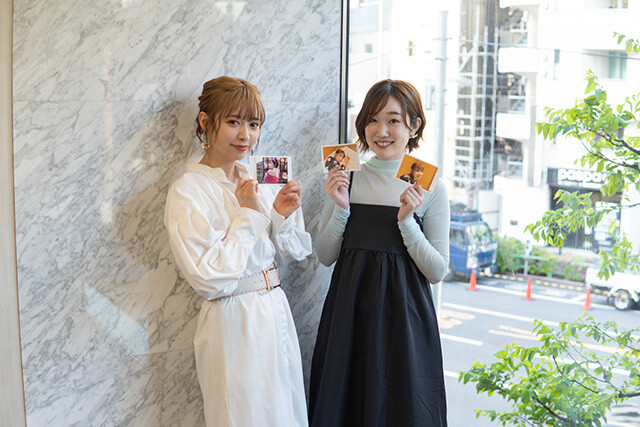 人気声優・山崎はるか&田所あずさがお互いを撮り合うデジタルフォト