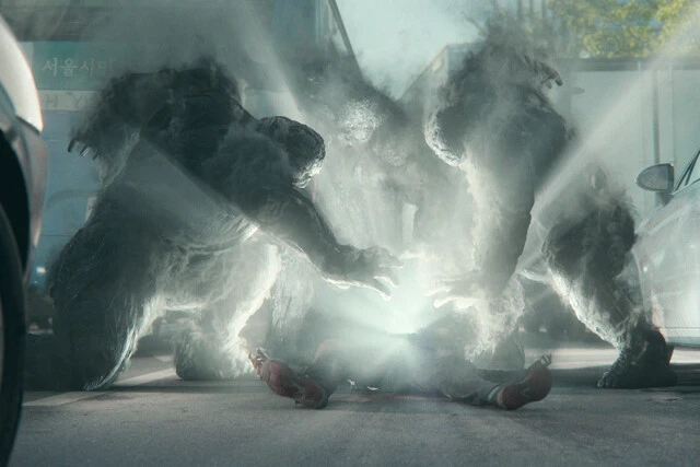 地獄行きを宣告された人物は、指定された時刻に現れる、この世のものではない存在によって残酷に焼き殺される