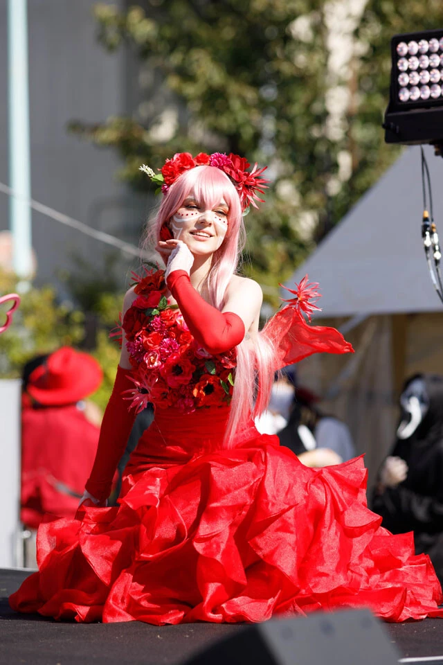 世界コスプレサミットステージの参加者
