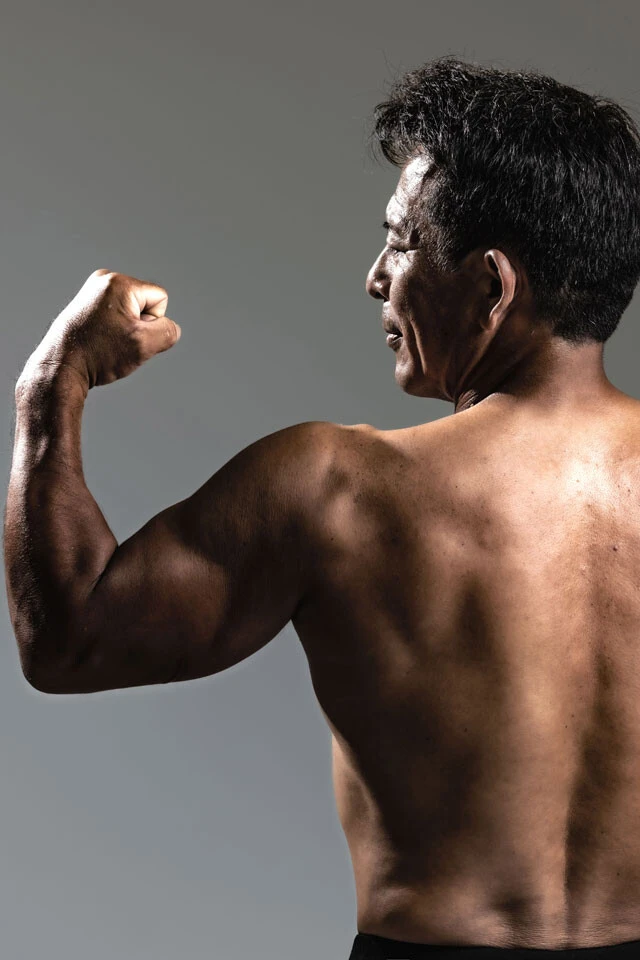 船上で鍛えた足腰とバランス感覚は天下一品。ポイントとして挙げたフィッシュボーンのエリアは、「バランスとタイミングを崩すとちょっと怪しくなるけど、行けると思う」と自信を覗かせる