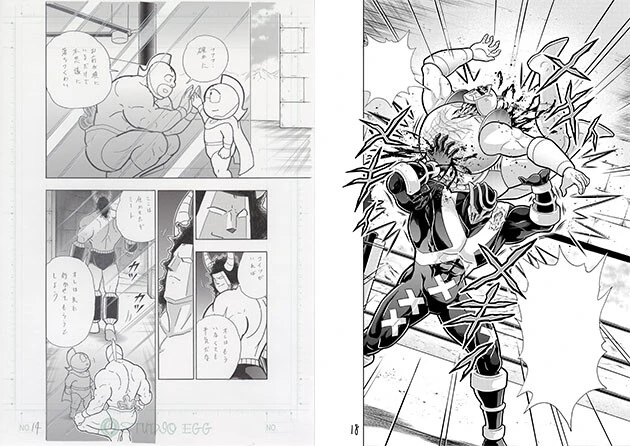 ゆでたまご両先生にコミックス80巻から選んでもらった思い入れの深い漫画原稿をご紹介！