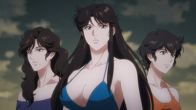 前作に引き続き、『キャッツ♡アイ』（原作：北条司）から来生泪（るい）、瞳、愛の美人三姉妹の怪盗「キャッツアイ」も登場！