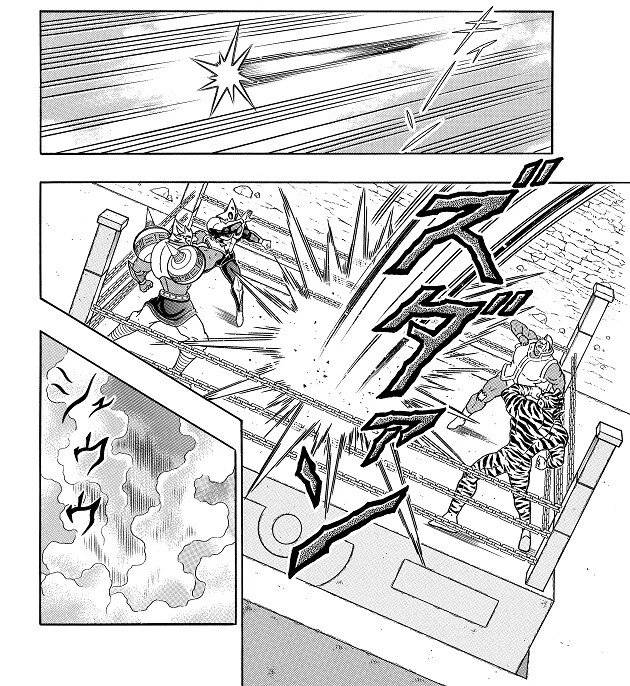 8月6日更新426話ラストでのマリキータマンの派手な登場