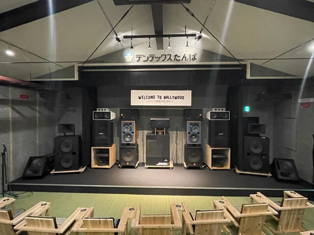 「本作のために使用するスピーカーは計18台。設備費用はスピーカーのみで計算すると1500万円は超えています」（近兼氏）