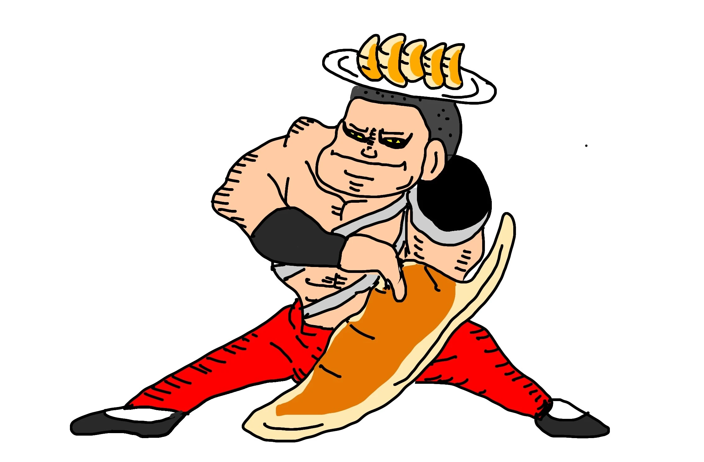 なすなかにし考案超人「ギョーメンマン」