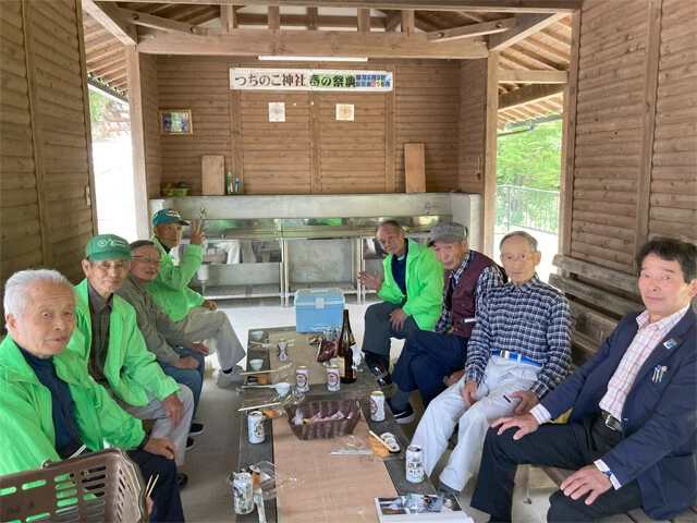 つちのこフェスタを始めるきっかけとなった「つちのこ探そう会」初期メンバーの方々