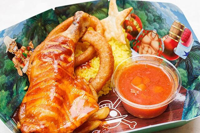 コーラが隠し味の「フランキーのアメリカン☆チキンプレート」