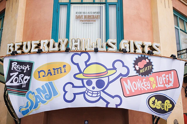 Beverly Hills Gifts after its Straw Hat Pirates makeover