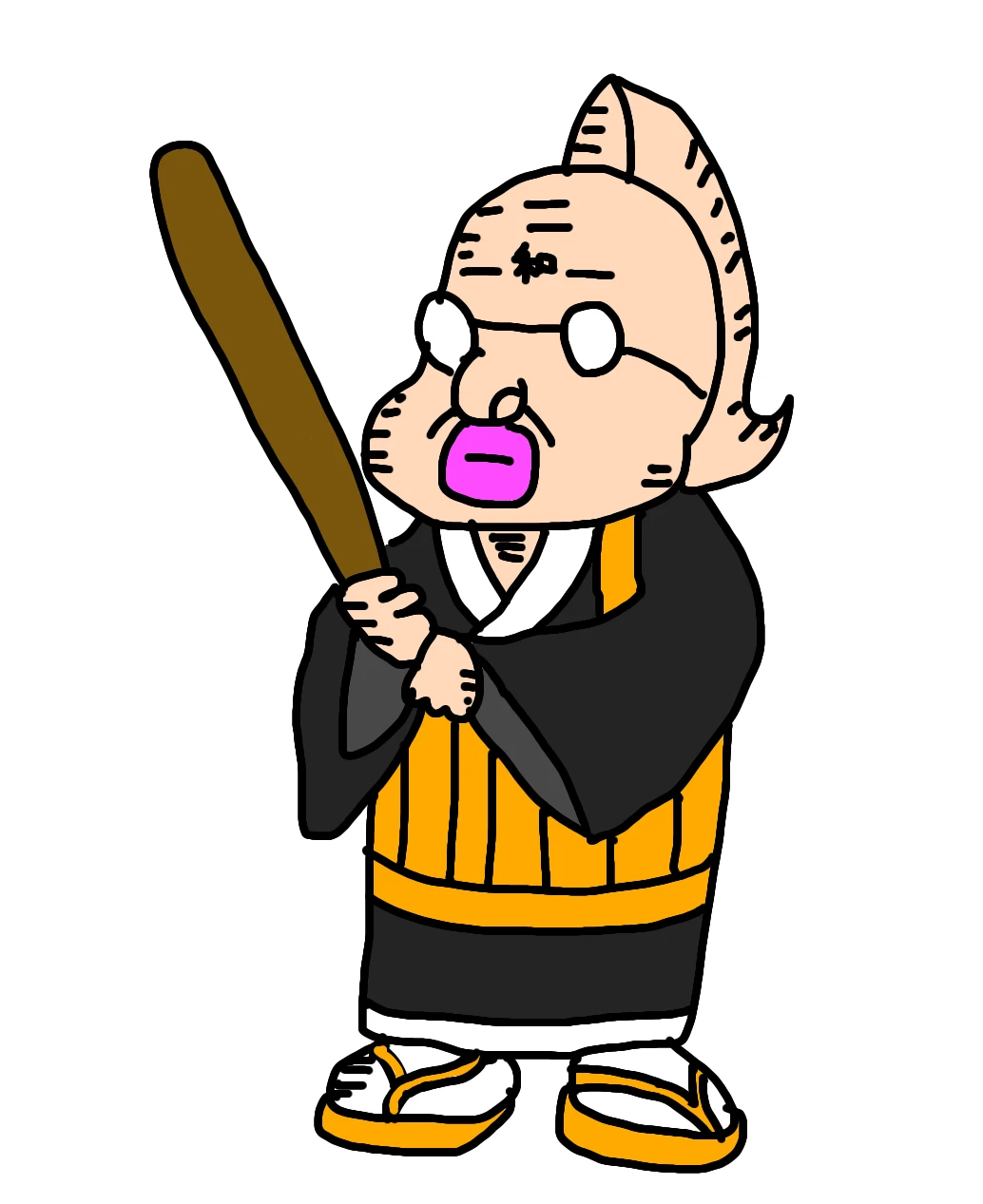 なすなかにし中西考案超人「キン肉和尚」