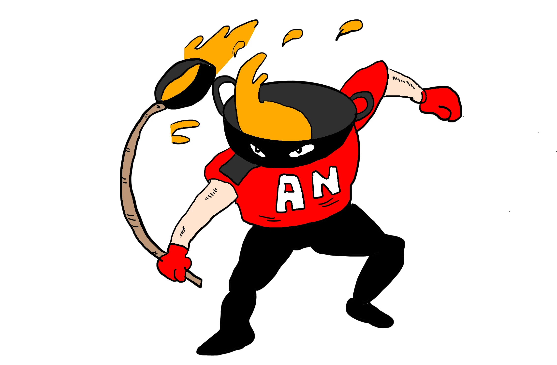 なすなかにし・中西さん考案超人「アンカッケマン」