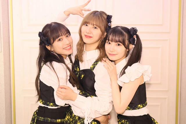 SKE48 Team Eの（左から）斉藤真木子・菅原茉椰・倉島杏実