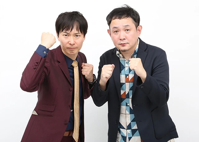 『THE SECOND』ファイナリスト・マシンガンズの滝沢秀一（左）と西堀亮