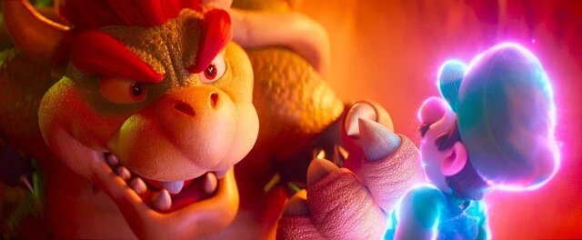 当初、アメリカの映画批評サイトでは辛口な評価もされていた『ザ・スーパーマリオブラザーズ・ムービー』だが、観客の満足度は高い。© 2023 Nintendo and Universal Studios