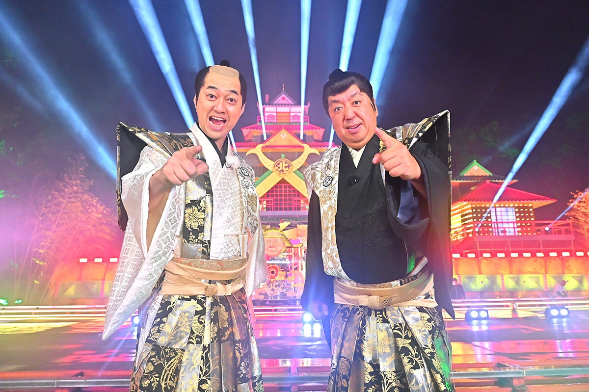 城主のビートたけしさんを筆頭に、渡辺直美さん、バナナマンの設楽統さんと日村勇紀さん、くりぃむしちゅーの上田晋也さん、市川猿之助さんがたけし軍に参戦し、谷隼人さんと木村昴さん率いる総勢300人以上の攻撃軍を迎え撃つ！